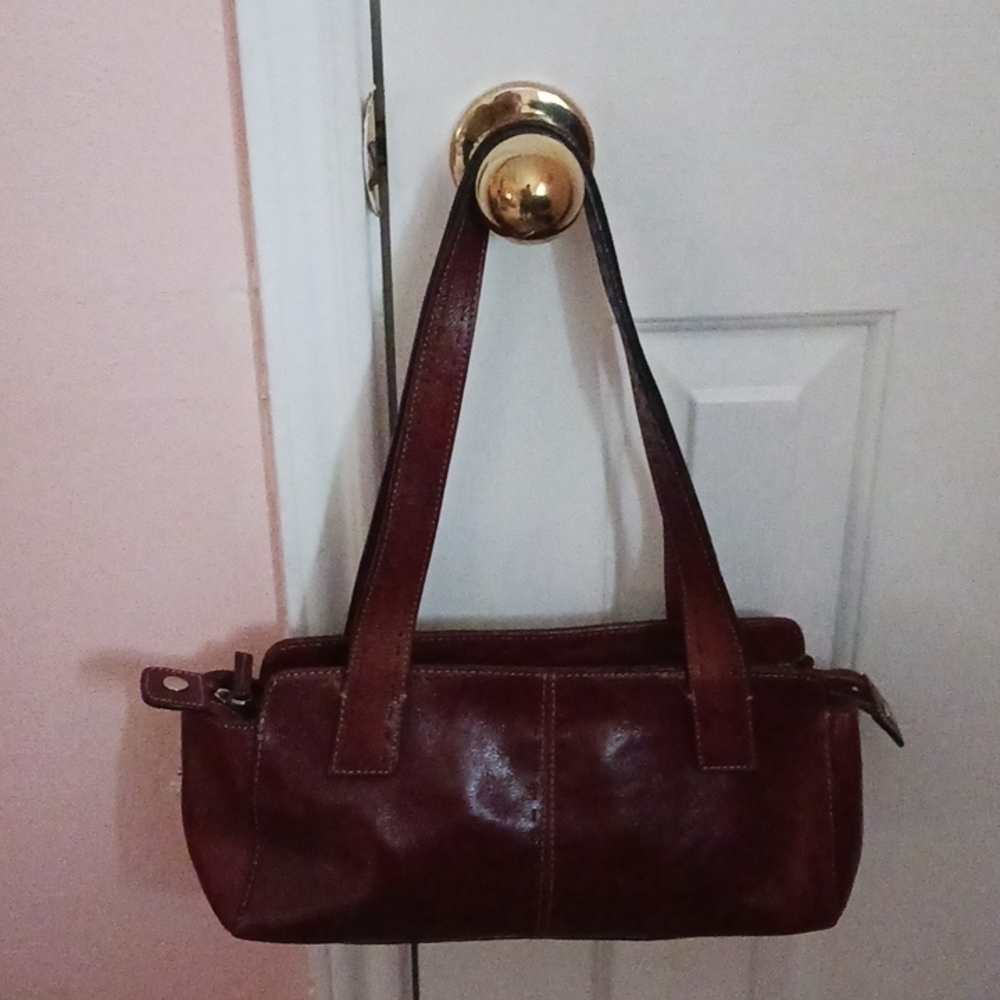 Fossil Leather Baguette Style Purse